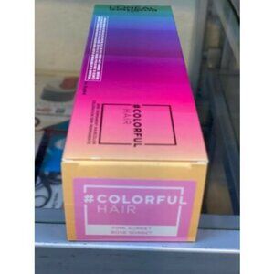 Loreal Colorful Semi-Permanent Haircolor 3 oz Pink Sorbet